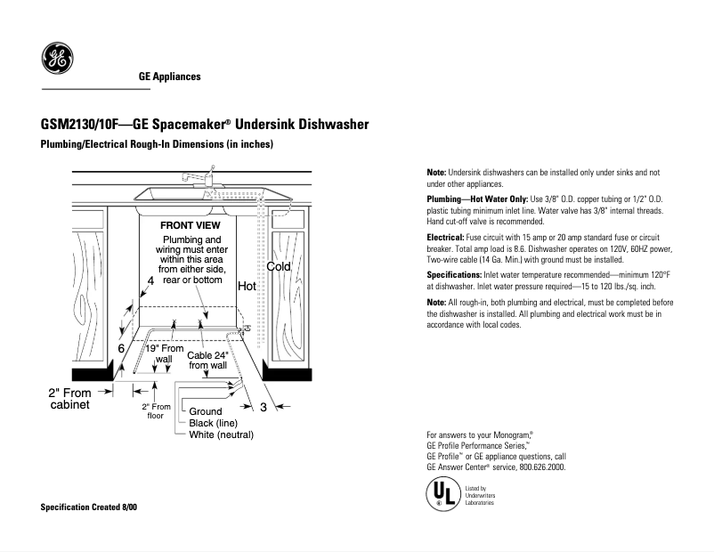 Image de la première page du manuel de l'appareil GSM2130FWW