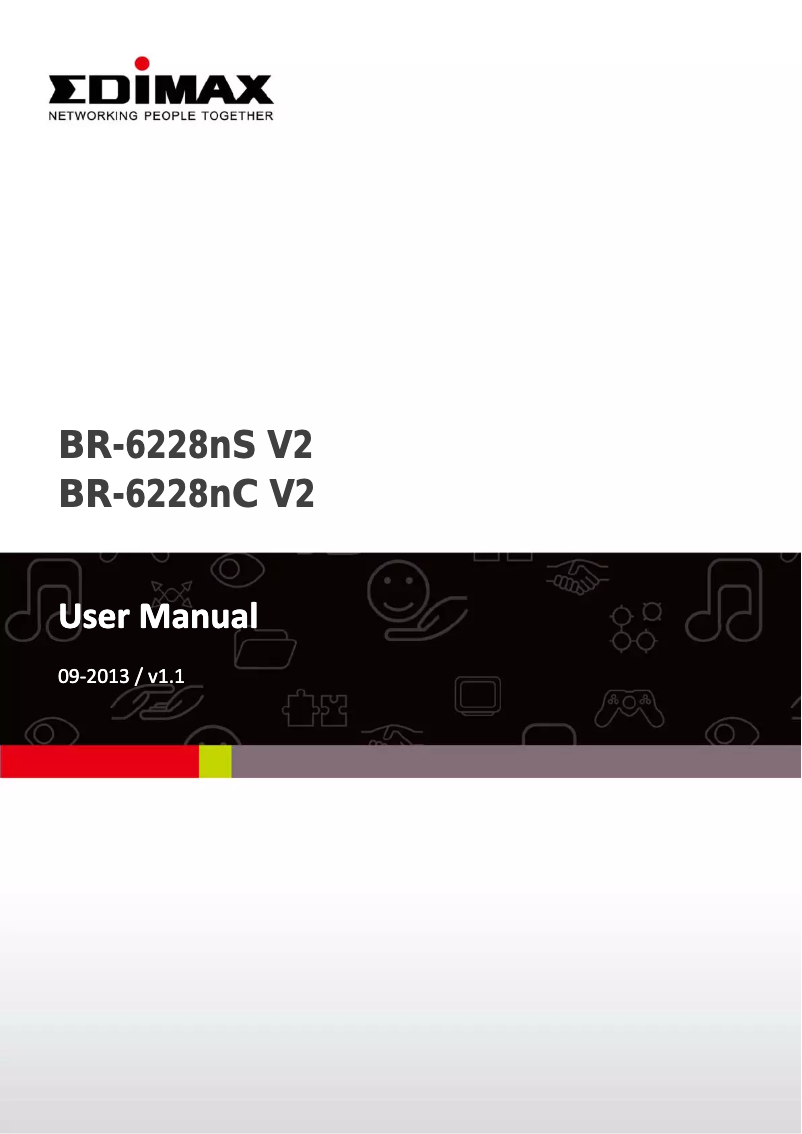 Image de la première page du manuel de l'appareil BR-6228nC V2