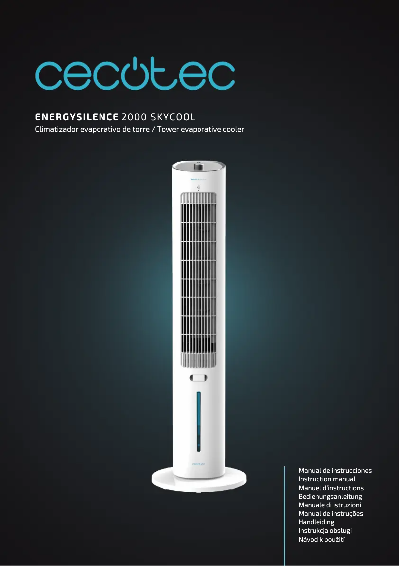 Page n°1 - Manuel utilisateur Cecotec EnergySilence 2000 SkyCool