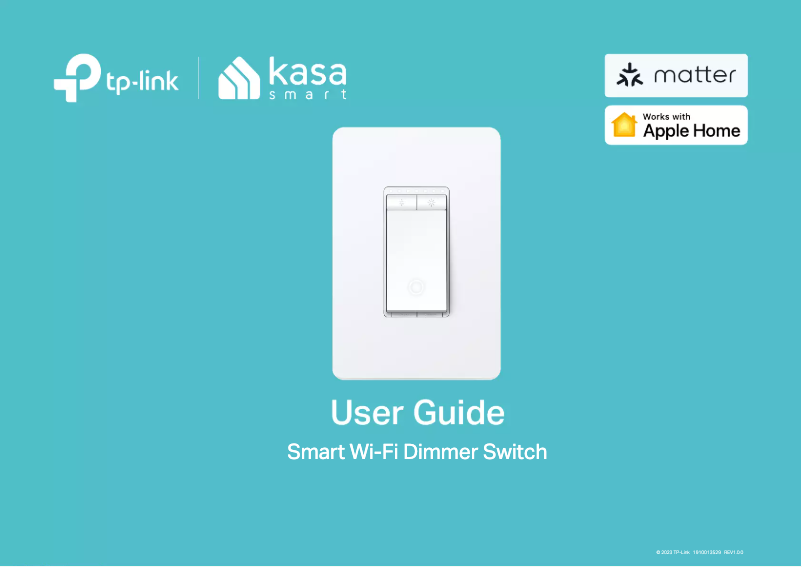 Page n°1 - Manuel utilisateur TP-Link Kasa Smart KS225