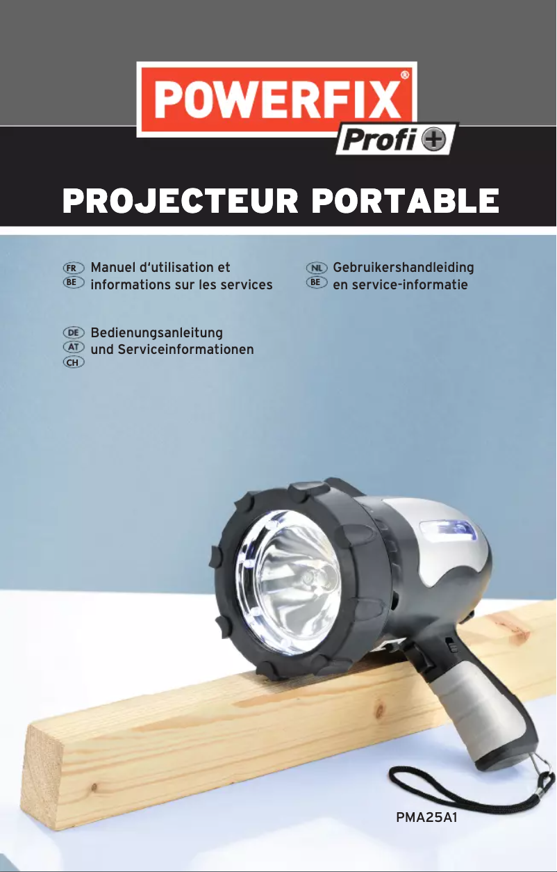 Página 1 del manual Manual de usuario Powerfix PMA 25 A1