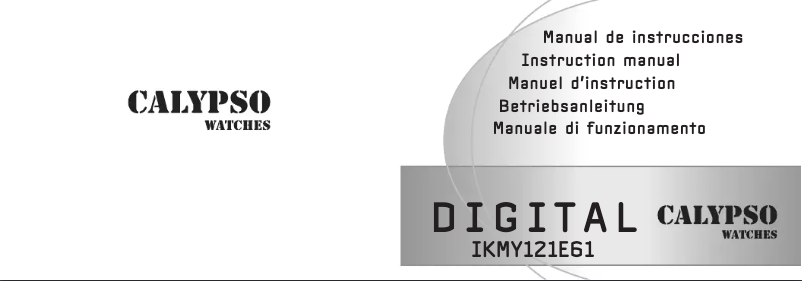 Image de la première page du manuel de l'appareil K5579