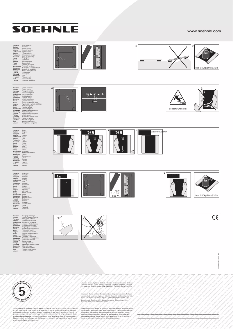 Image de la première page du manuel de l'appareil Linea 63536 5