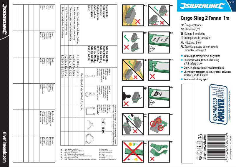 Image de la première page du manuel de l'appareil 250361