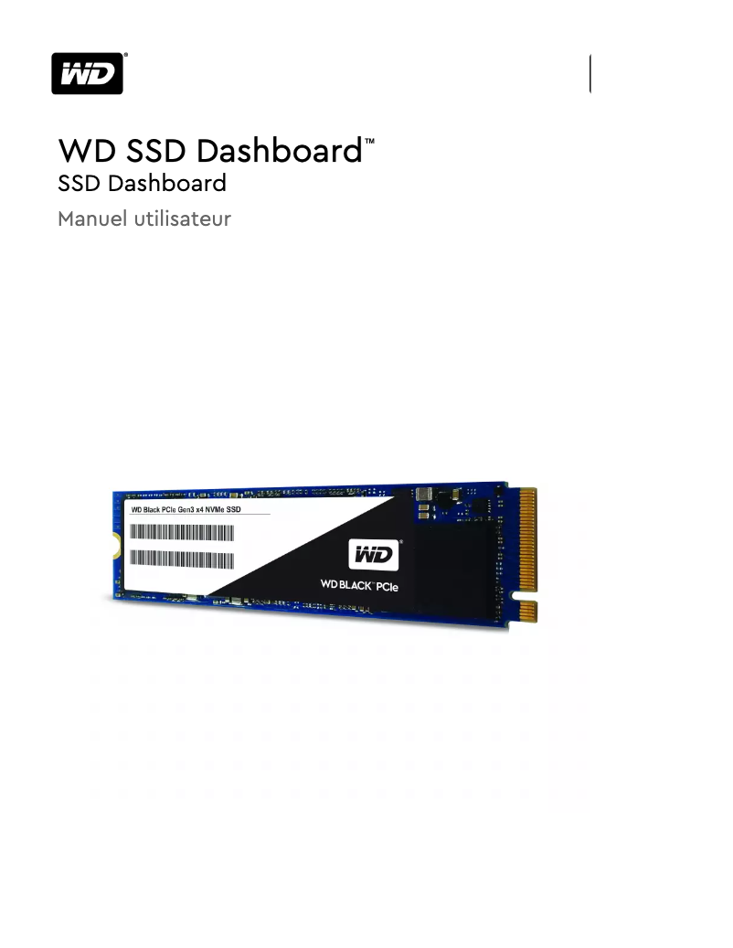Page n°1 - Manuel utilisateur Western Digital WDS512G1X0C