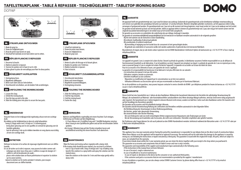 Image de la première page du manuel de l'appareil DO7116P
