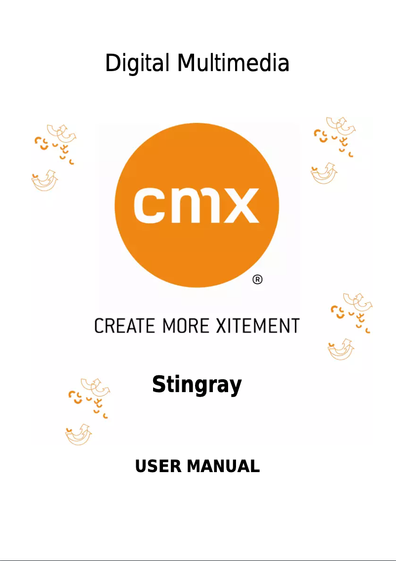 Page 1 de la notice Manuel utilisateur CMX Stingray
