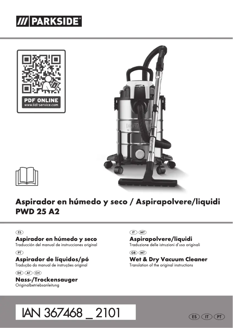 Image de la première page du manuel de l'appareil PNTS 1300