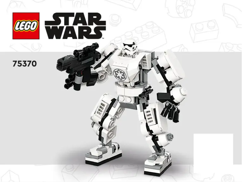Page n°1 - Manuel utilisateur Lego Star Wars 75370