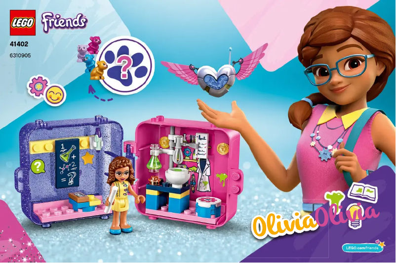 Page 1 de la notice Manuel utilisateur Lego Friends 41402