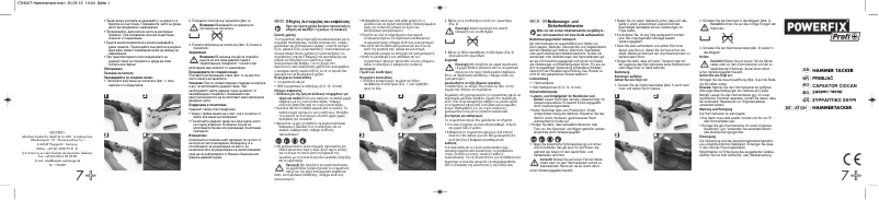 Page n°1 - Manuel utilisateur Powerfix IAN 94091