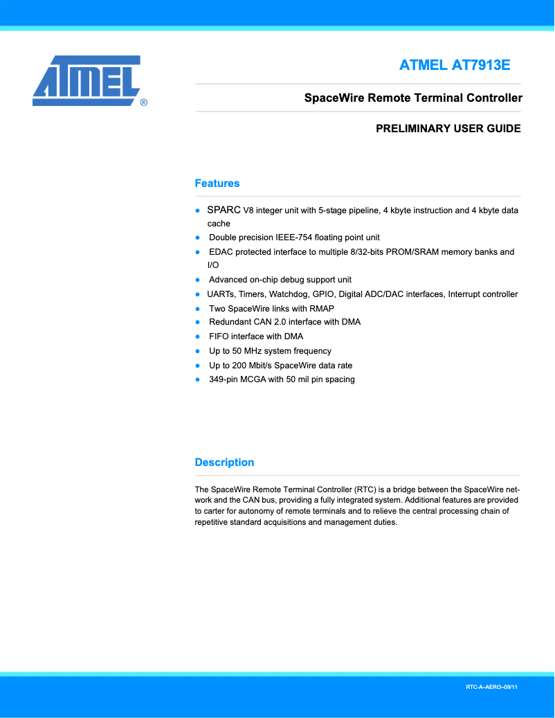 Imagen de la primera página del manual del dispositivo AT7913