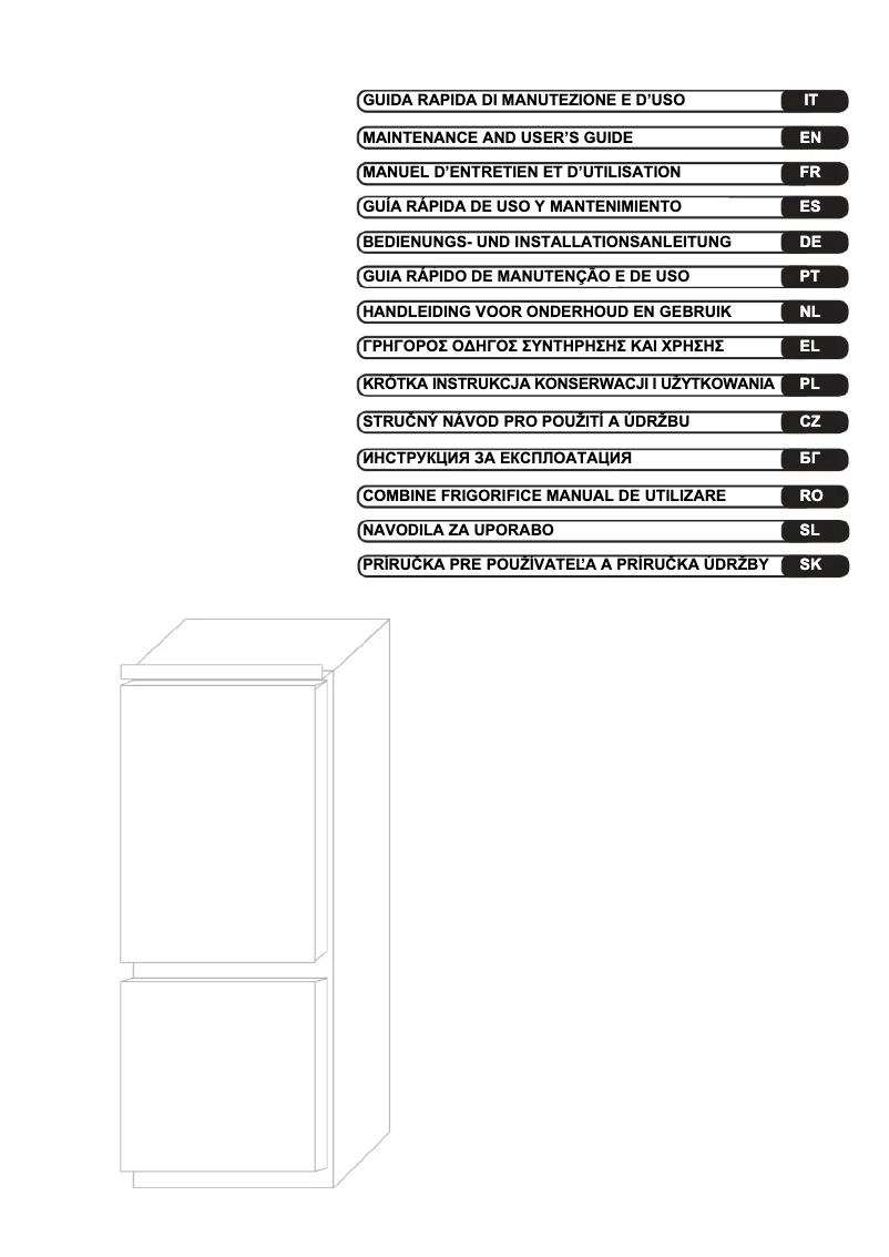 Page n°1 - Manuel utilisateur Candy BCBS 184 NPU