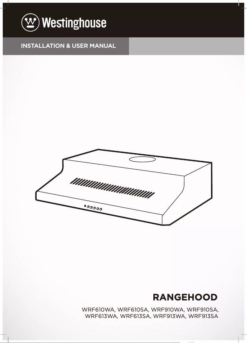 Image de la première page du manuel de l'appareil WRF913WA