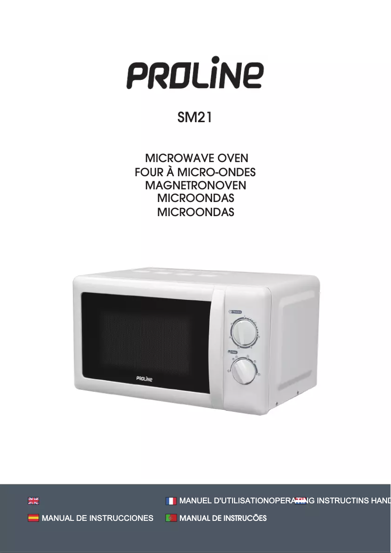 Image de la première page du manuel de l'appareil SM21