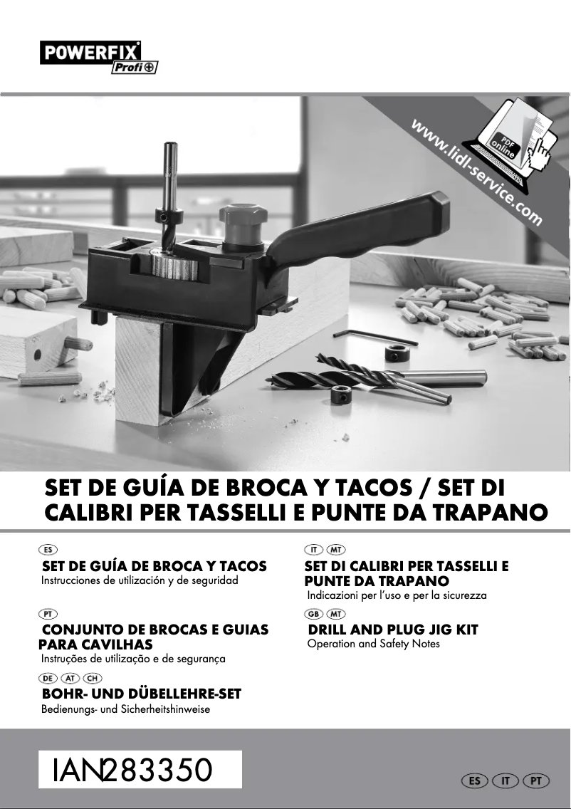 Page n°1 - Manuel utilisateur Powerfix HG01976