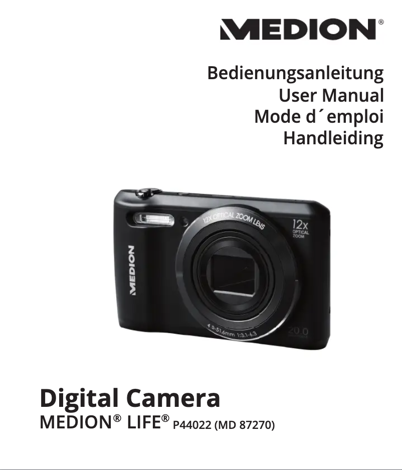 Page n°1 - Manuel utilisateur Medion LIFE P44022 (MD 87270)