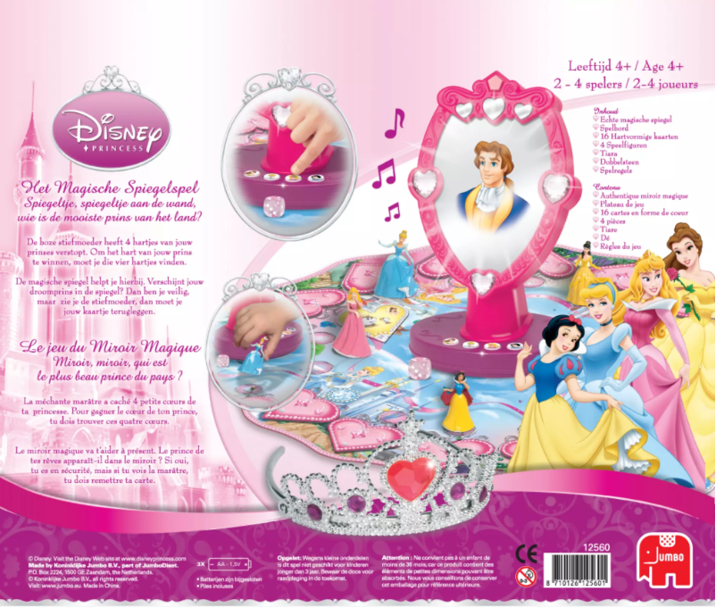 Page n°1 - Manuel utilisateur Jumbo Disney Princess Het spel met de Magische Toverstaf