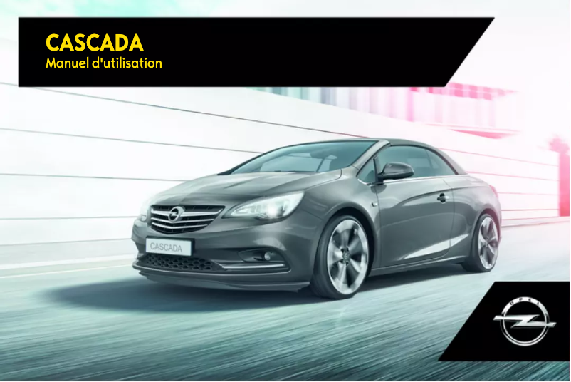 Image de la première page du manuel de l'appareil Cascada (2017)