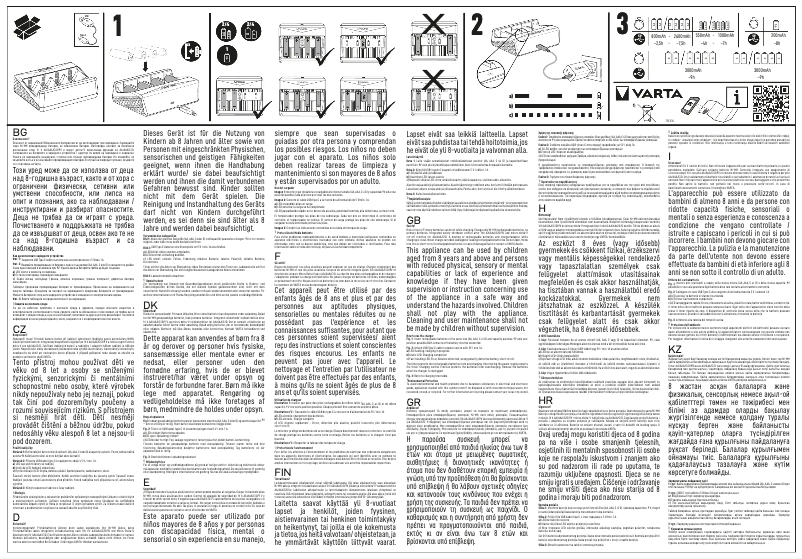 Image de la première page du manuel de l'appareil Universal charger