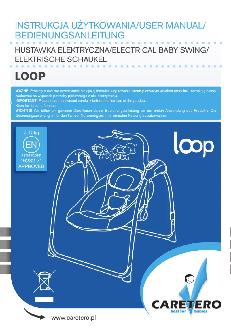 Page 1 de la notice Manuel utilisateur Caretero Loop