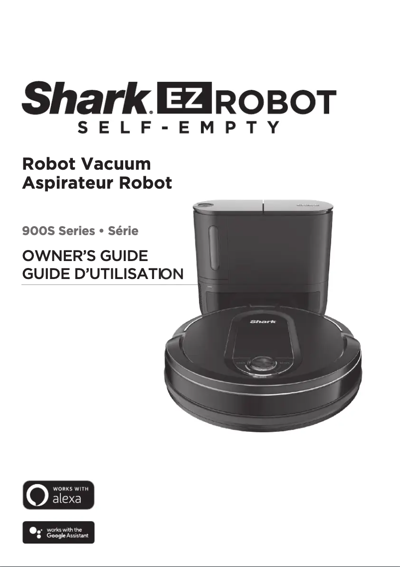 Page 1 de la notice Manuel utilisateur Shark EZ Robot RV912S