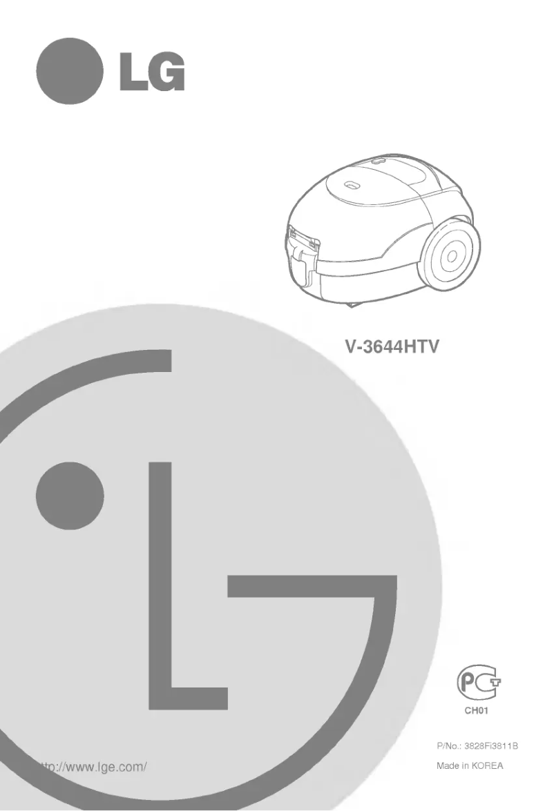 Page n°1 - Manuel utilisateur LG V-3600HT