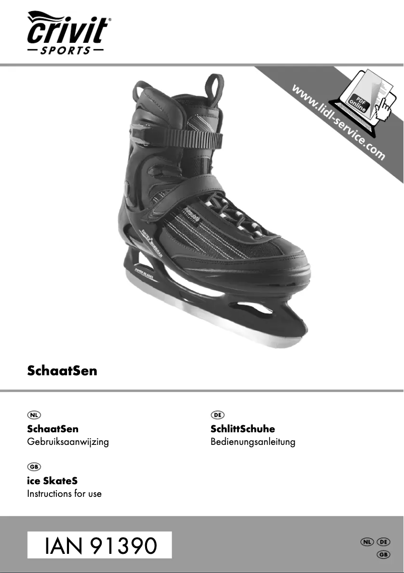 Image de la première page du manuel de l'appareil IAN 91390