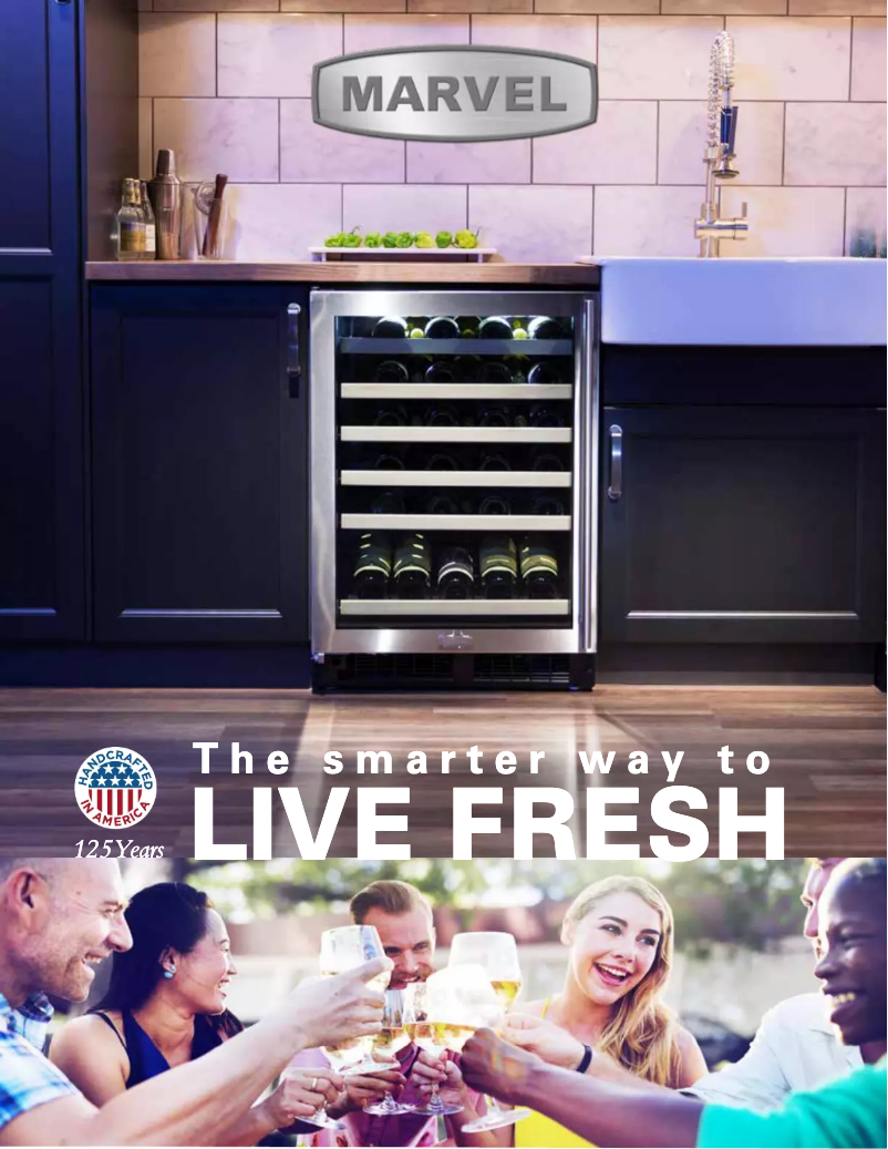 Page 1 de la notice Brochure Marvel MO24RAS1LS