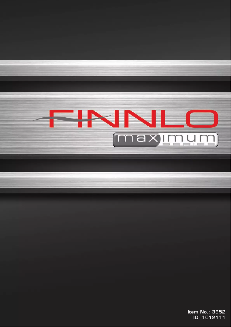 Image de la première page du manuel de l'appareil Maximum 3952