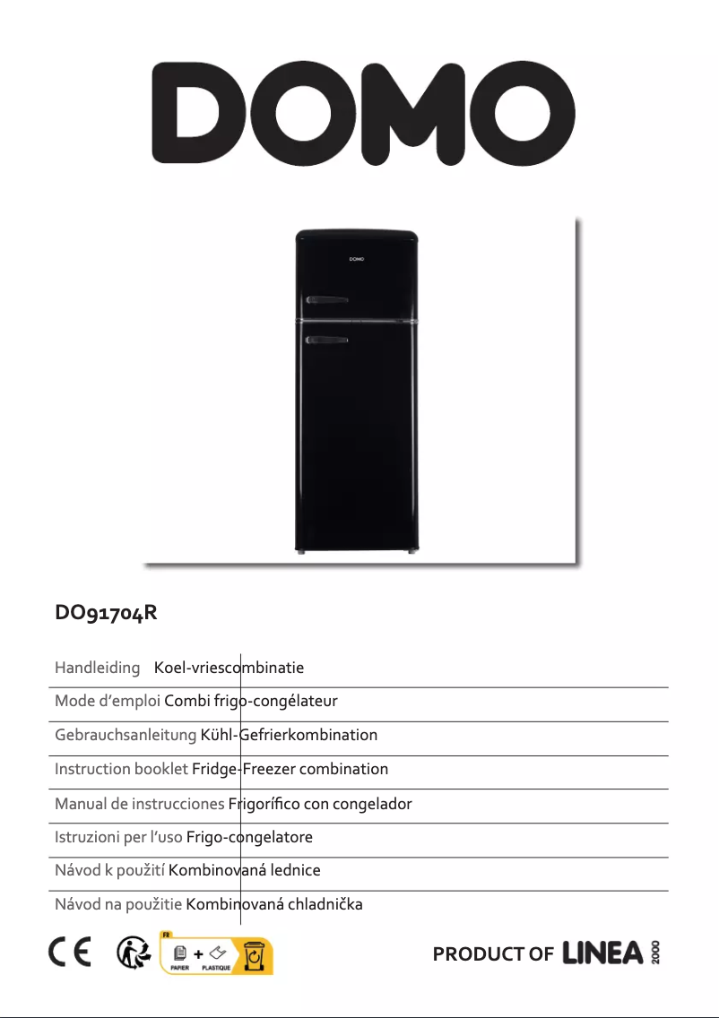 Image de la première page du manuel de l'appareil DO91704R