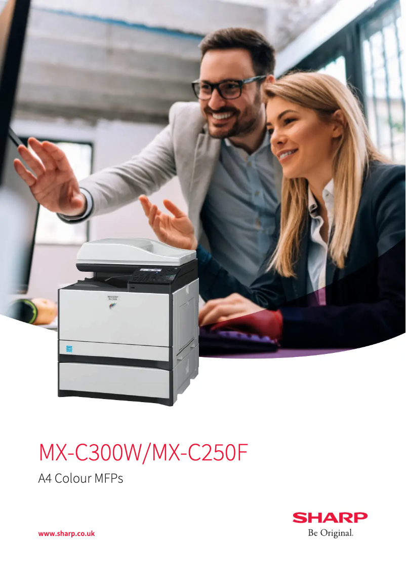 Page n°1 - Brochure Sharp MX-C300W