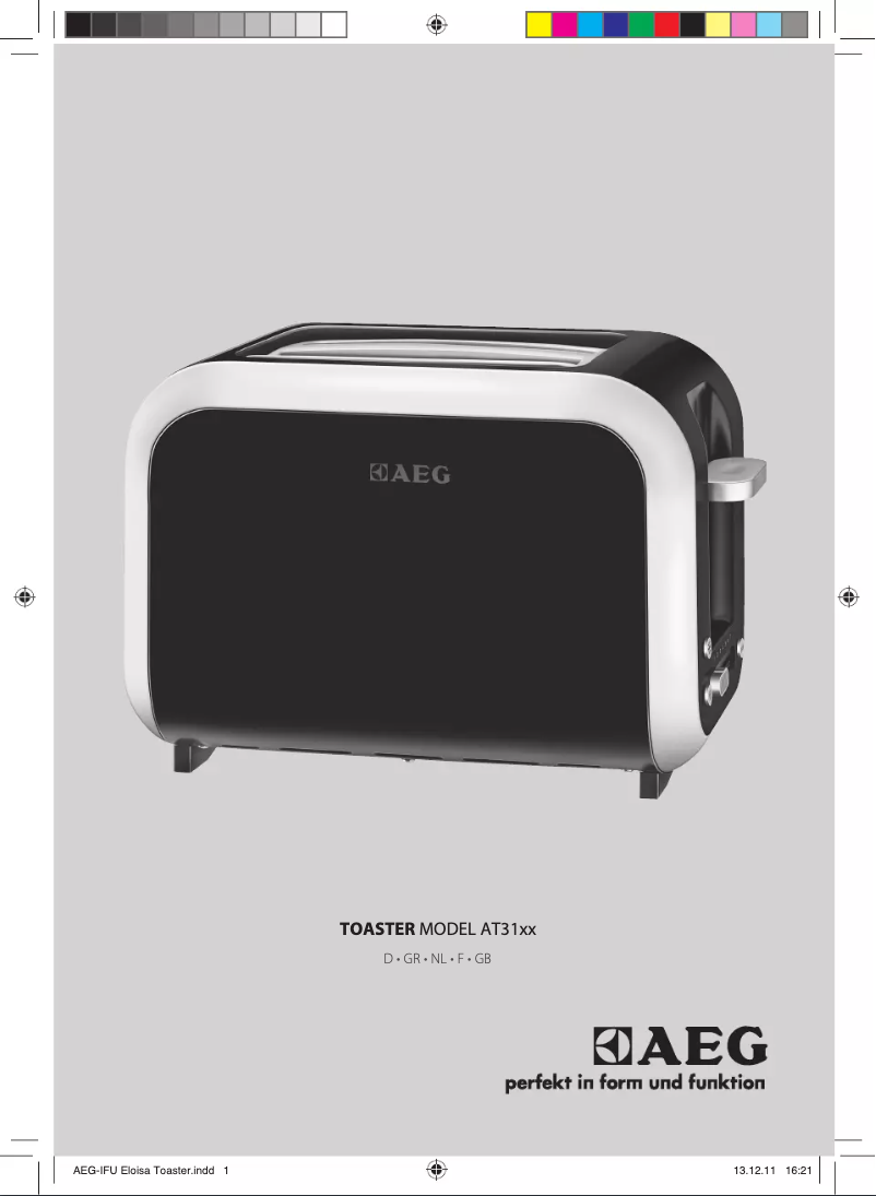 Imagen de la primera página del manual del dispositivo AT3130