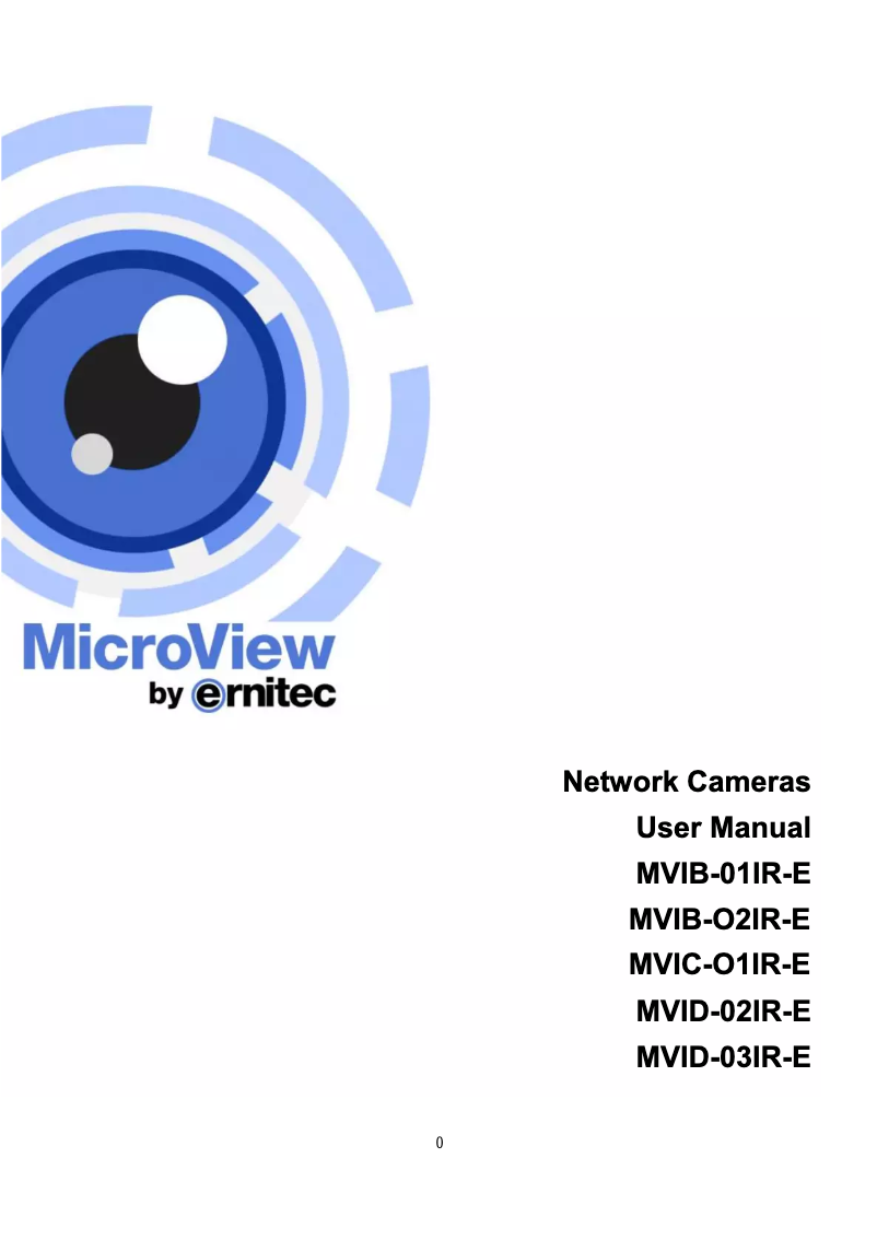 Page 1 de la notice Manuel utilisateur MicroView MVIB-01IR-E