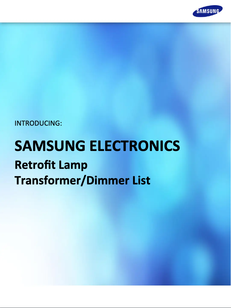 Page n°1 - Guide d'installation Samsung SI-M8V093BB1EU