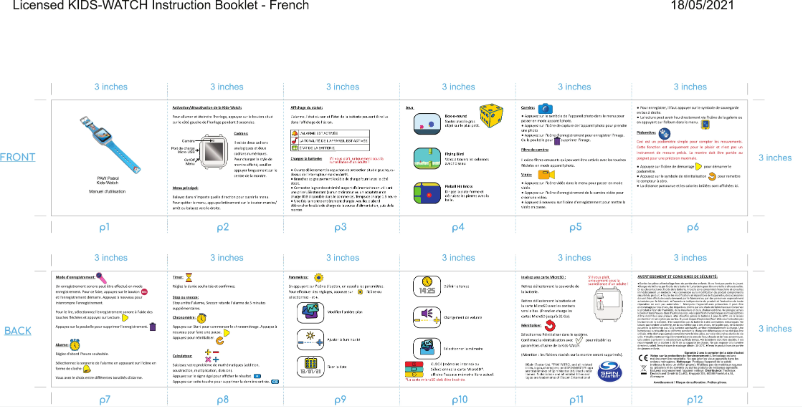 Image de la première page du manuel de l'appareil RAW Patrol