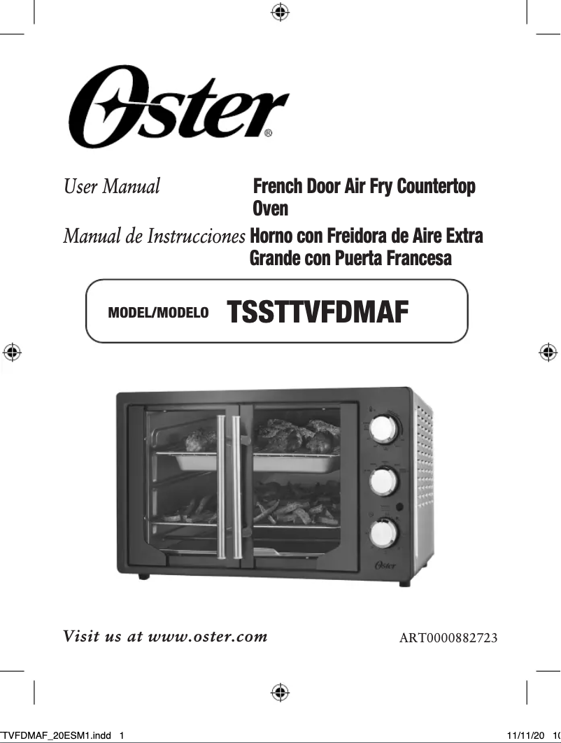 Image de la première page du manuel de l'appareil TSSTTVFDMAF