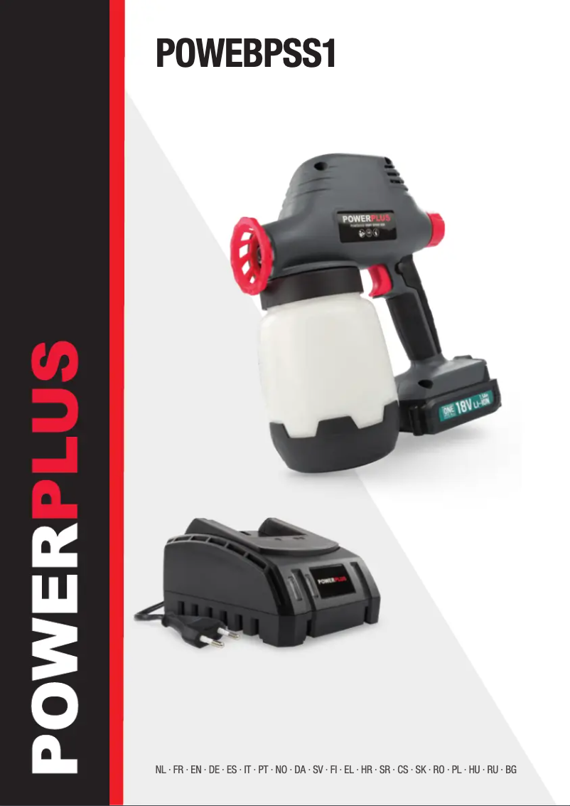 Image de la première page du manuel de l'appareil POWEBPSS1