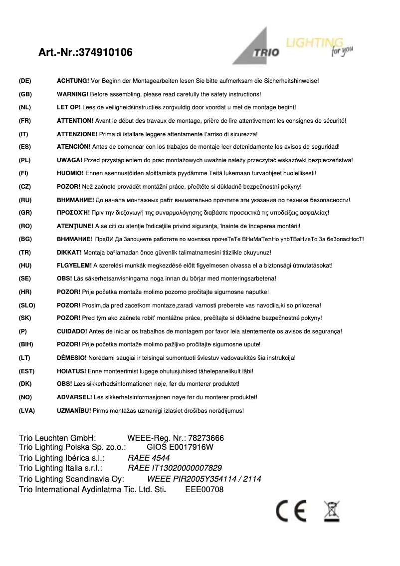 Image de la première page du manuel de l'appareil Coronado