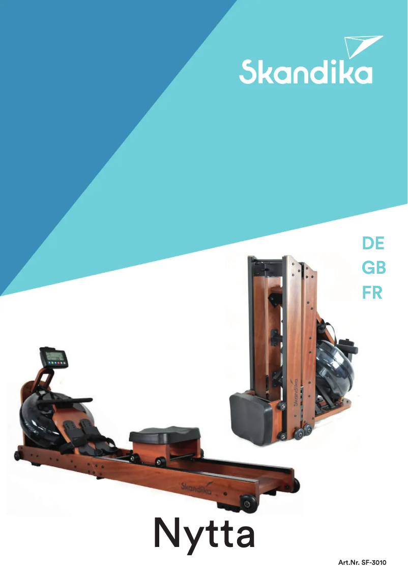 Image de la première page du manuel de l'appareil Nytta