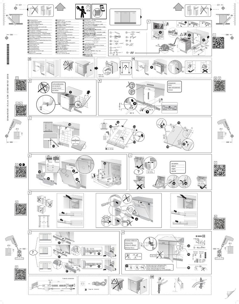Page 1 de la notice Manuel utilisateur Balay 3VF6662SA