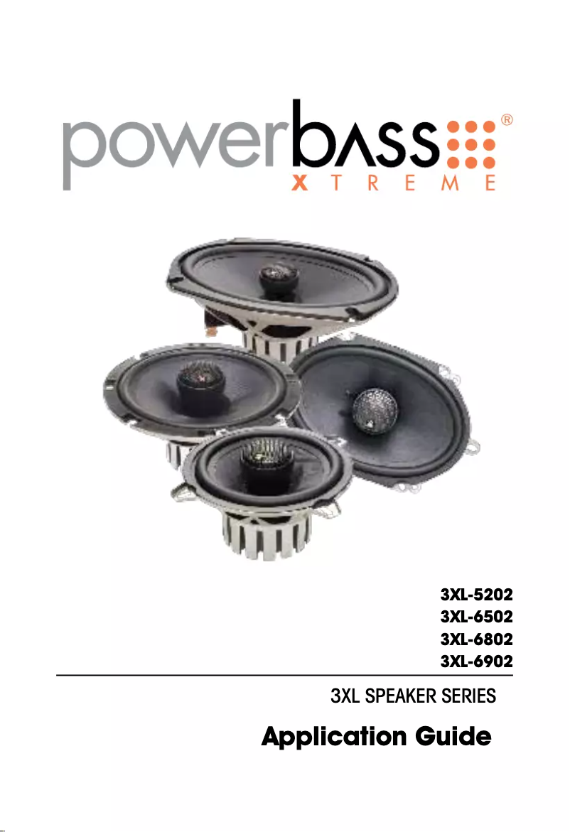 Page 1 de la notice Manuel utilisateur PowerBass 3XL-6502