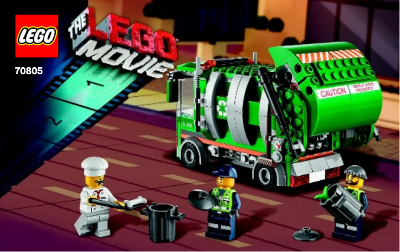 Page n°1 - Manuel utilisateur Lego The Movie 2 70805