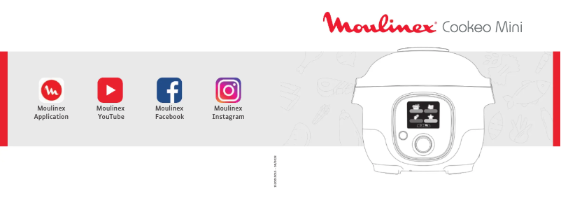 Image de la première page du manuel de l'appareil Cookeo CE880410