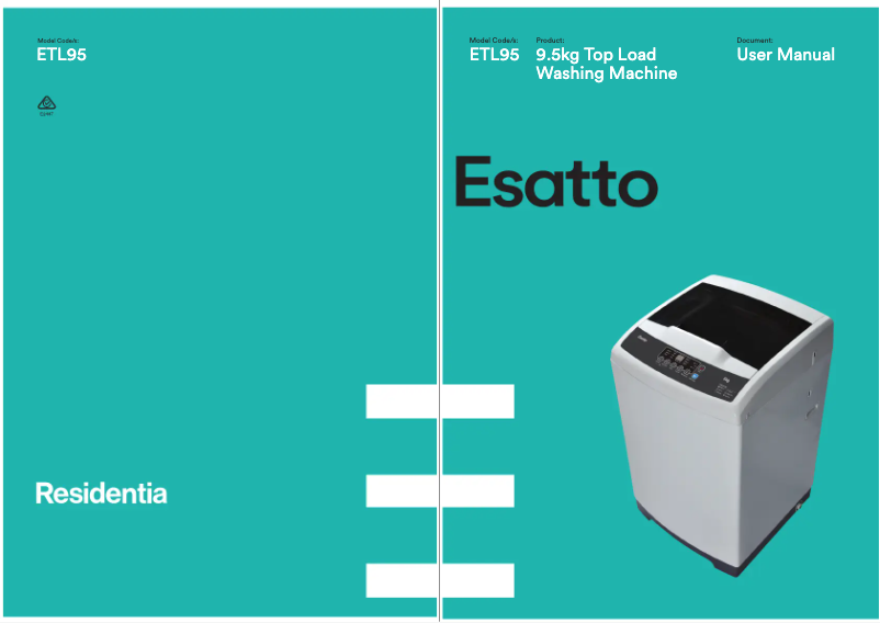 Page n°1 - Manuel utilisateur Esatto ETL95