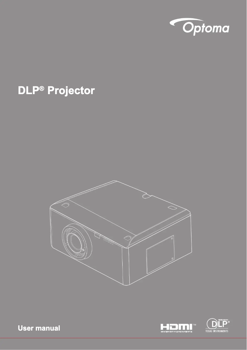 Page n°1 - Manuel utilisateur Optoma WU630