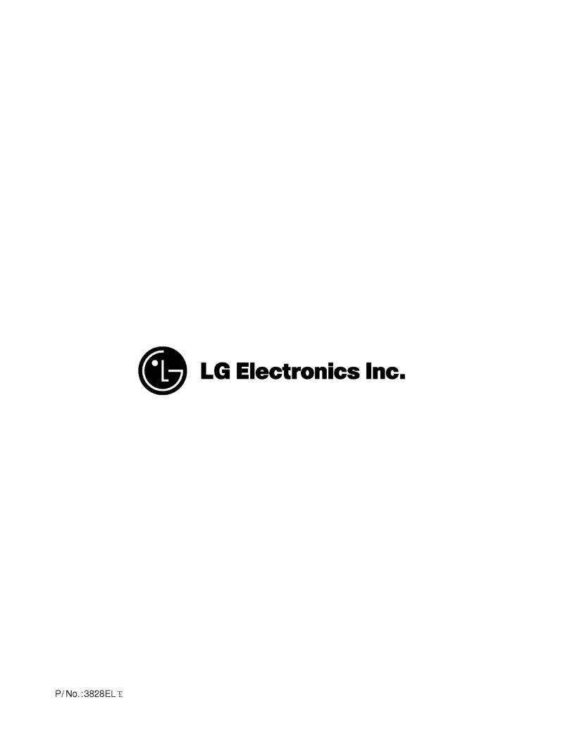 Page n°1 - Manuel utilisateur LG TD-V1002E