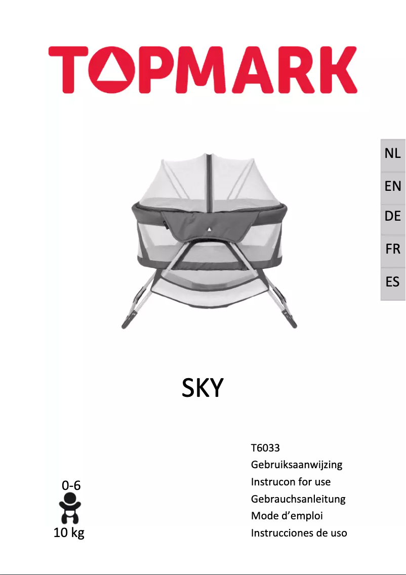 Page 1 de la notice Manuel utilisateur Topmark Sky T6033