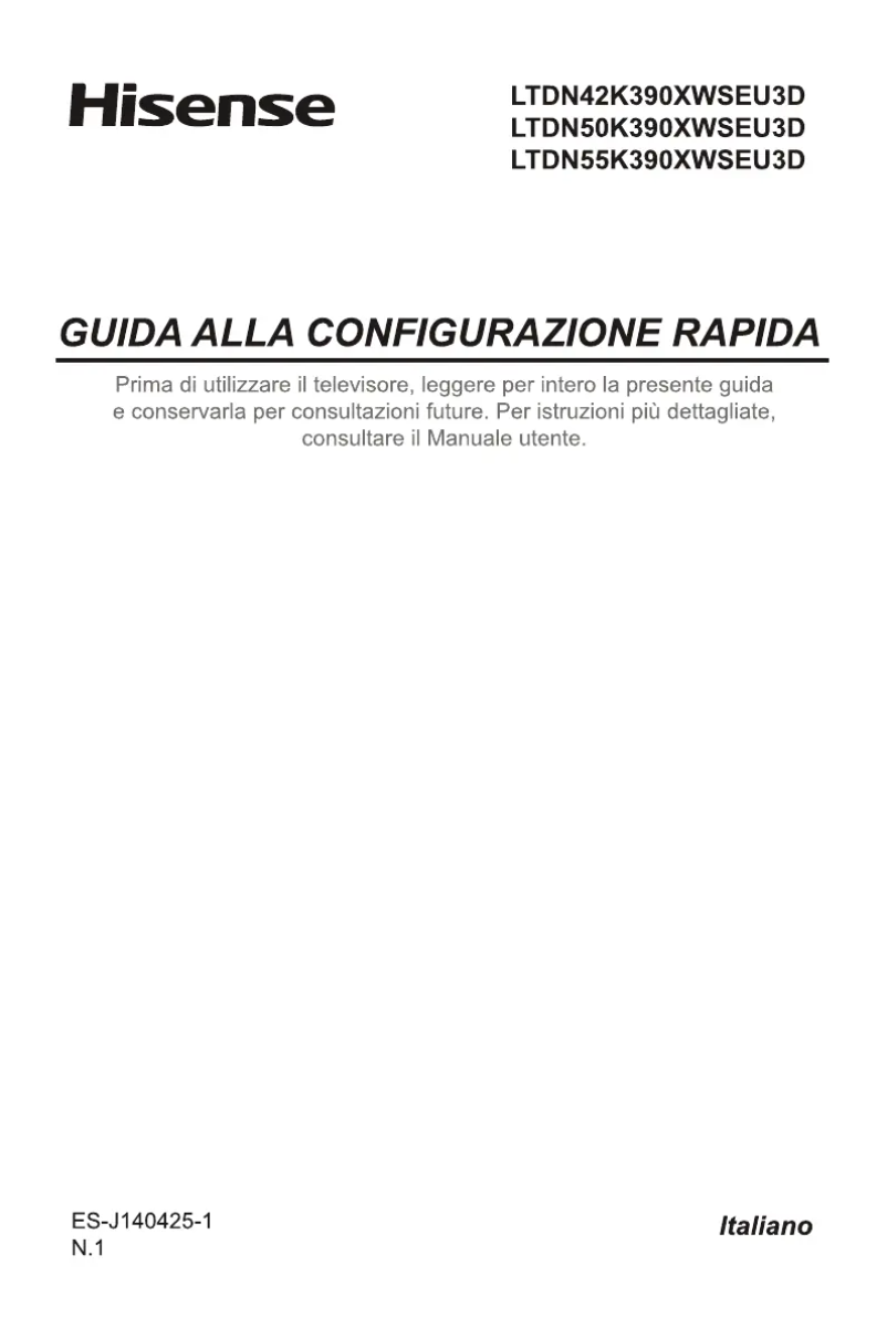 Image de la première page du manuel de l'appareil 50K390