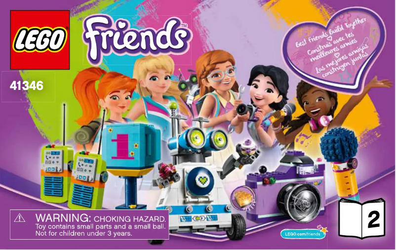 Page n°1 - Manuel utilisateur Lego Friends 41346